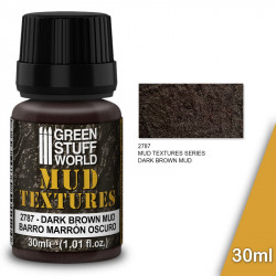 Acryl-Texturpaste "dunkelbraune Tonerde" (30ml).