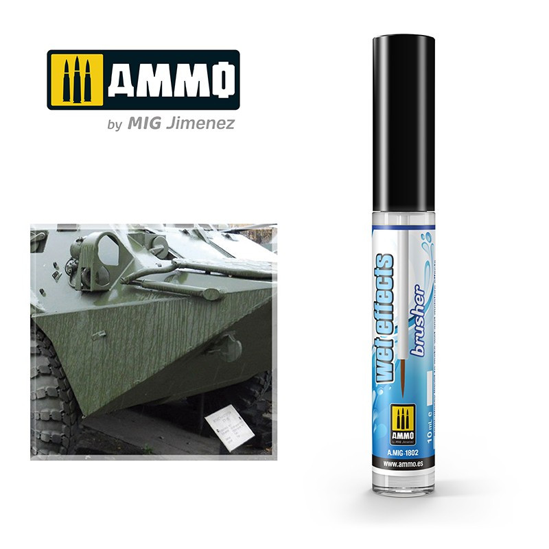 Efecto de marcas húmedas. 10 ml. Efecto de marcas húmedas. 10 ml.