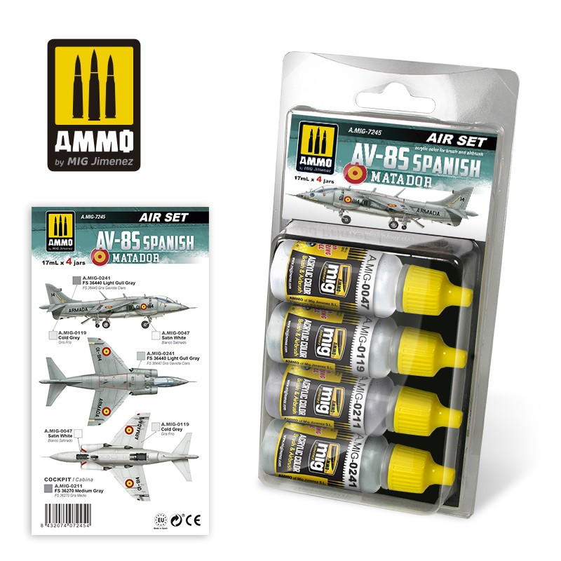 AV-8S Spanish Matador set. AV-8S Spanish Matador set.