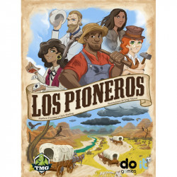 Os Pioneiros: Caravanas e Dados no Oeste - Jogo de Tabuleiro.