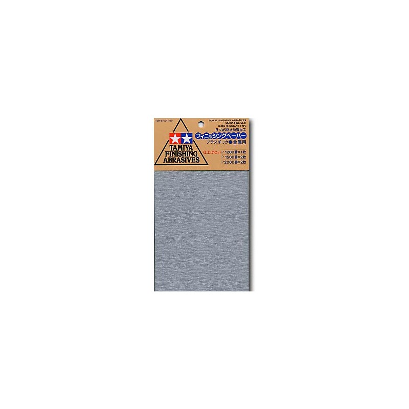 Sand Paper Super Fine. TAMIYA 87024