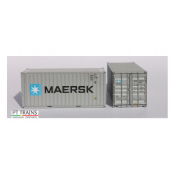 Conteneur DV « Maersk » de 20 pieds.