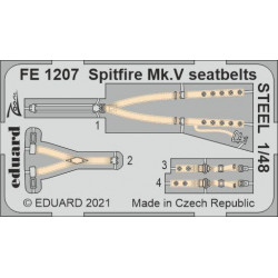 Spitfire Mk. V seatbelts.