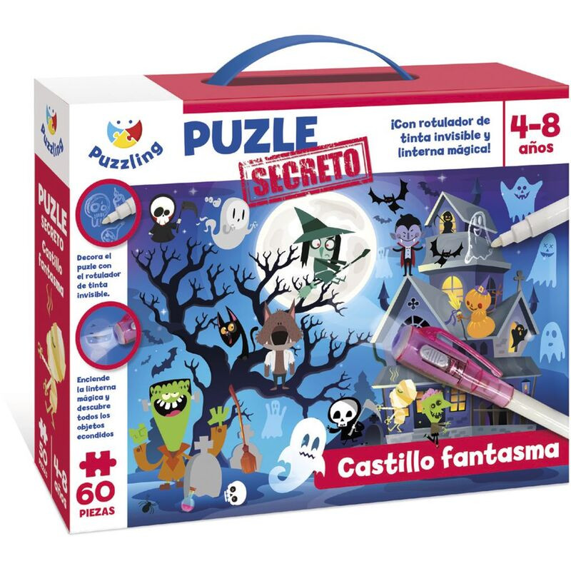 Puzle secreto. Castillo fantasma. Puzle secreto. Castillo fantasma.