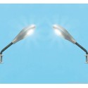2 Industrial Lamp Heads. BUSCH 4153
