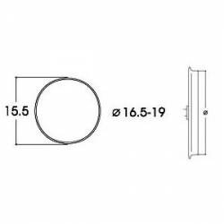 Aros de adherencia DC. 16,5 - 19,0 mm (x10).