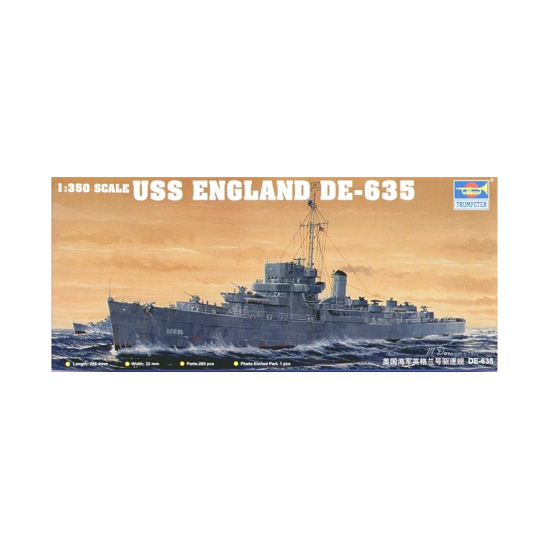 USS England DE-635. TRUMPETER 05305