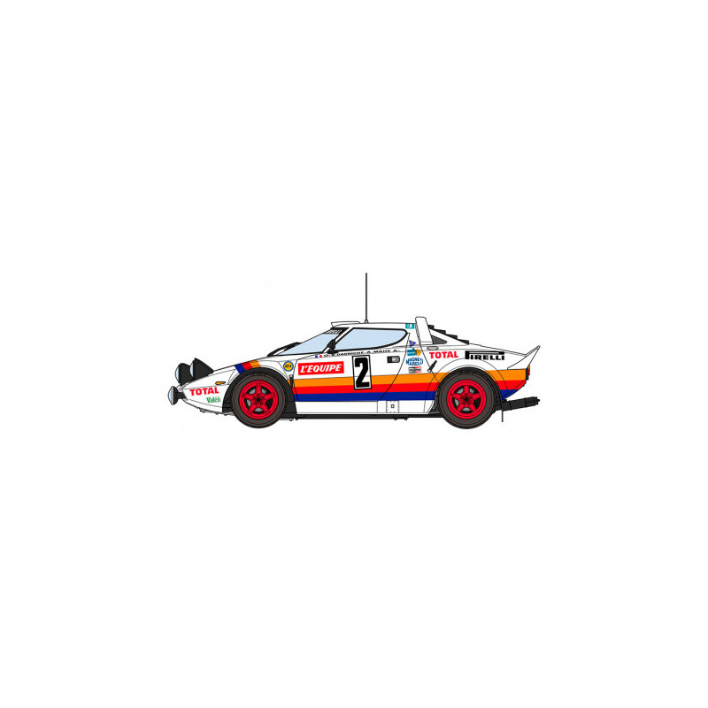 Maquette Hasegawa Lancia Stratos HF N°2 – 1/24 – Tour De France 1981 – Occasion Neuve