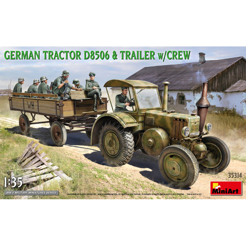 German tractor D8506. German tractor D8506.