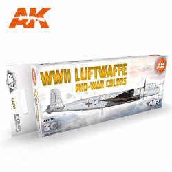 Couleurs de la Luftwaffe de la Seconde Guerre mondiale.