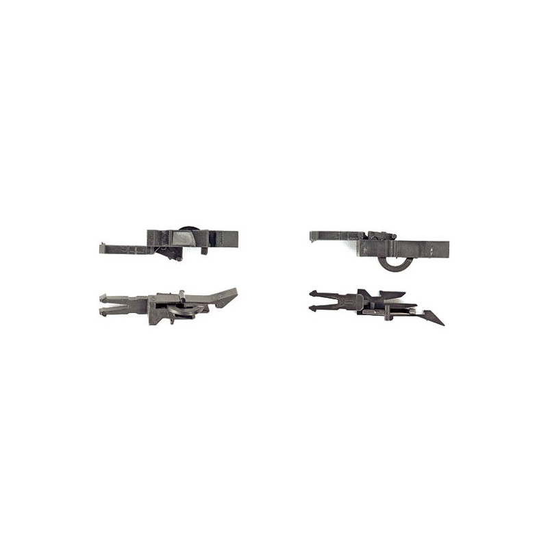 Enganche corto avanzado NEM (x4). ROCO 40270