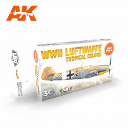 Tropische Farben der Luftwaffe des Zweiten Weltkriegs.