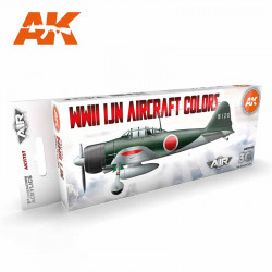IJN-Flugzeugfarben aus dem Zweiten Weltkrieg.