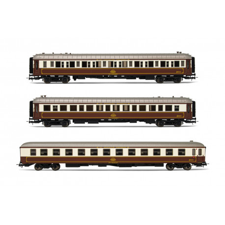 Set de 3 coches "Al-Andalus", RENFE. Set de 3 coches "Al-Andalus", RENFE.