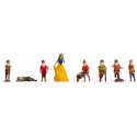 Blancanieves y los 7 enanitos.
