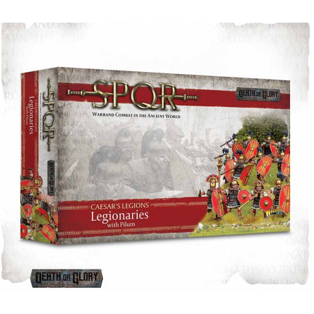 SPQR: Caesar's Legions - Legionaries with pilum.