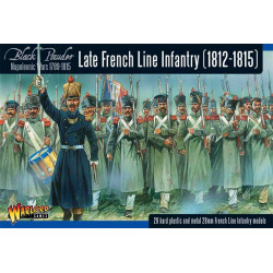 Napoleonic War Late French Line Infantry (1812-1815).