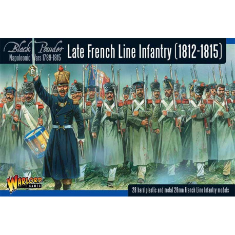 Napoleonic War Late French Line Infantry (1812-1815).