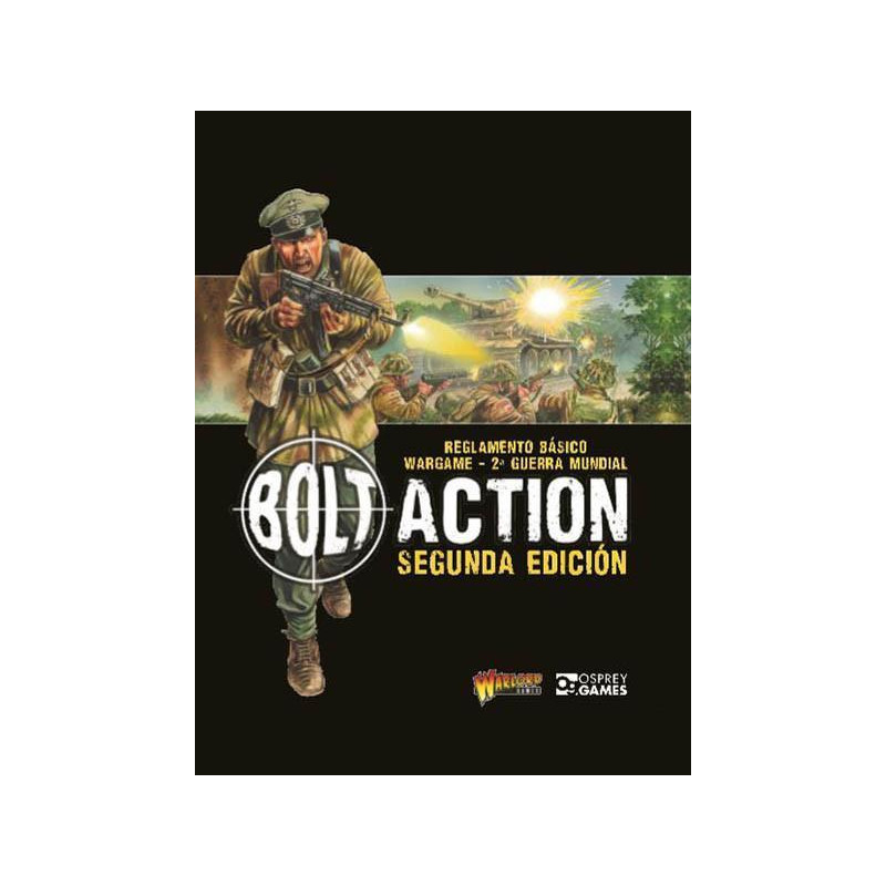 Bolt Action 2nd Edition Rulebook. Spanish.