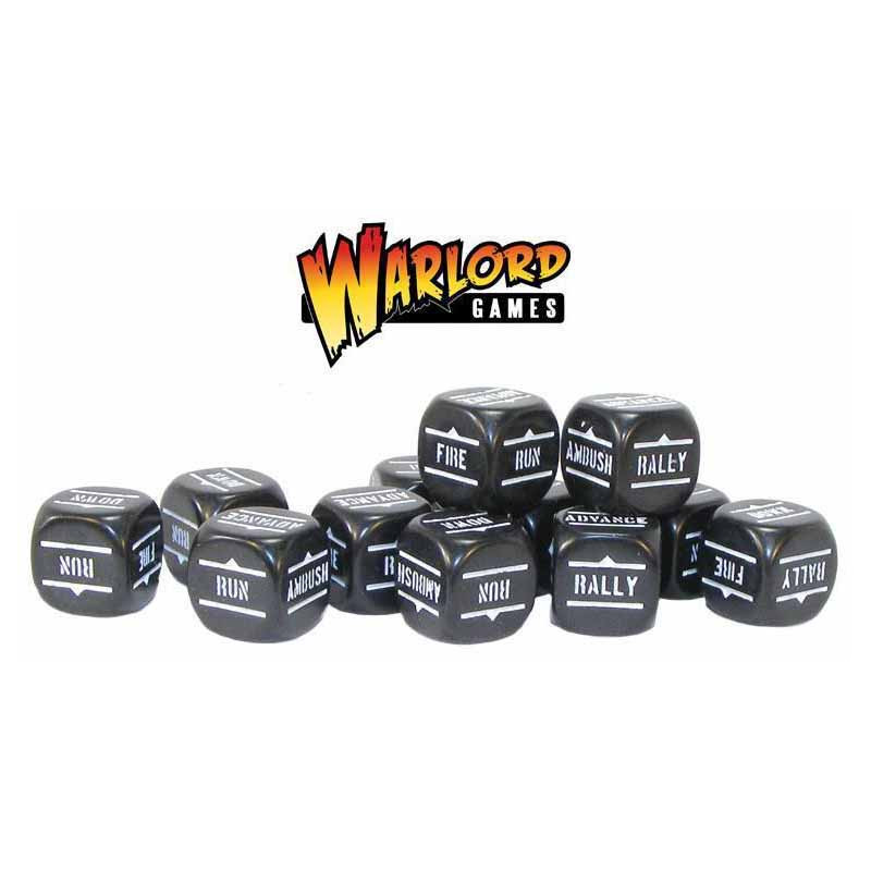 Dados de órdenes -negro. Bolt Action.