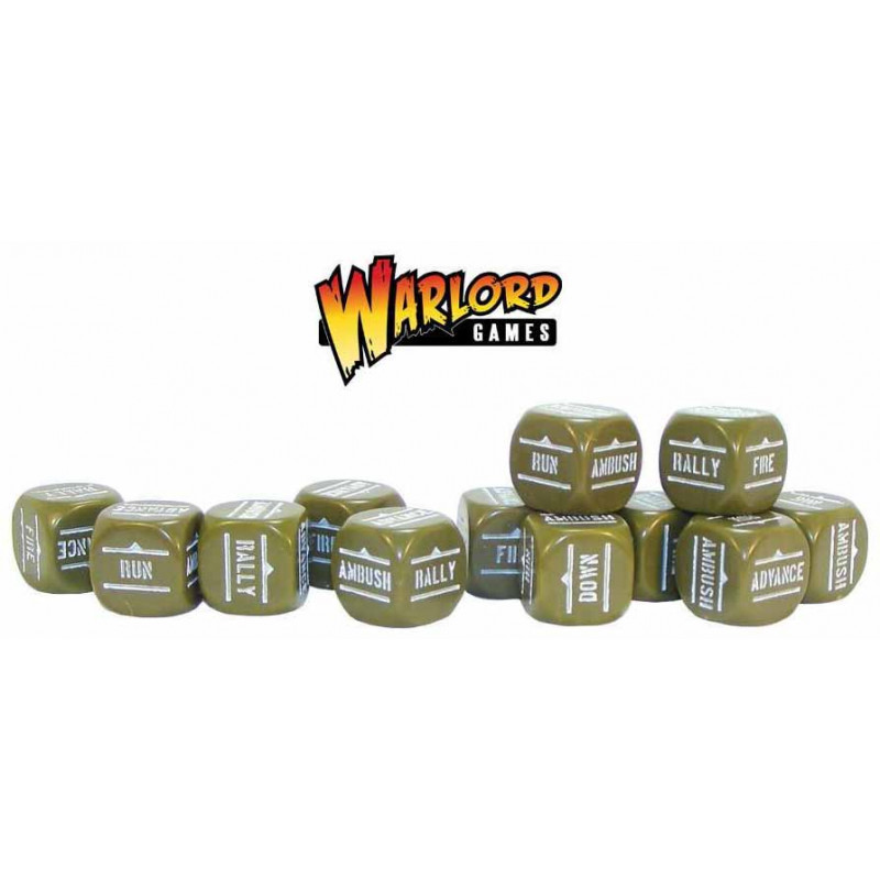 Dados de órdenes -verde oliva. Bolt Action. Dados de órdenes -verde oliva. Bolt Action.