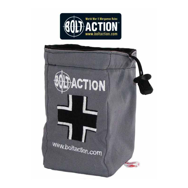 Bolt Action German Army Dice Bag & Dice.