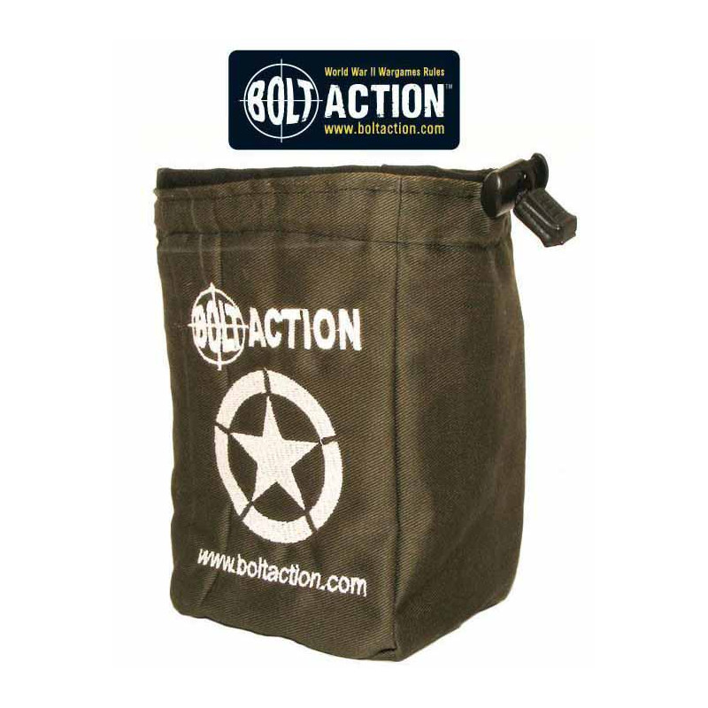 Bolt Action Allied Star Dice Bag.