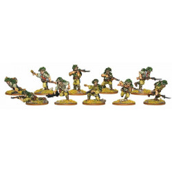 Imperial Japanese Army veteran infantry squad. Bolt Action.