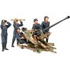 Cañón alemán flak 37 de 37 mm y artilleros. TAMIYA 35302