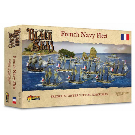 French Navy Fleet (1770 - 1830). Black Seas.