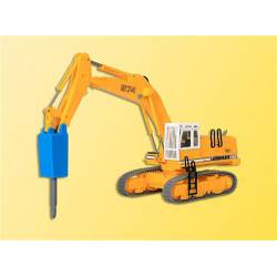 Liebherr 974 excavator.