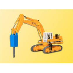 Liebherr 974 excavator. KIBRI 11271