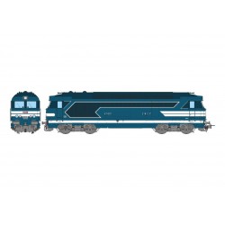 Locomotive BB 67401. Sound & steam.
