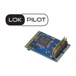 LokPilot Micro V5.0 DCC decoder, PLUX22.