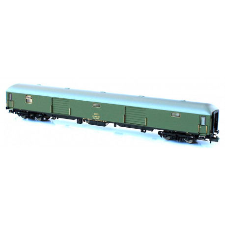 Furgón DD-8100 UIC, RENFE, verde.