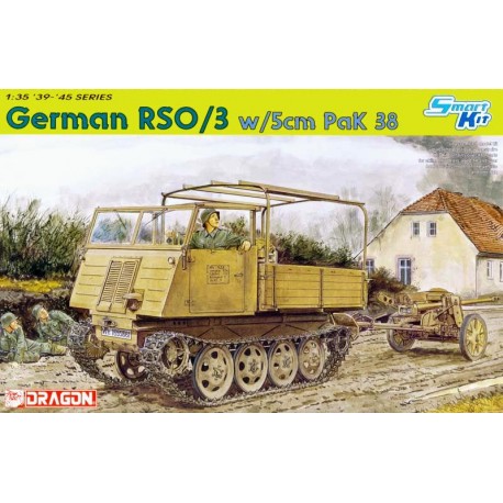 Vehículo RSO/3 alemán con cañón PaK 38. DRAGON 6684