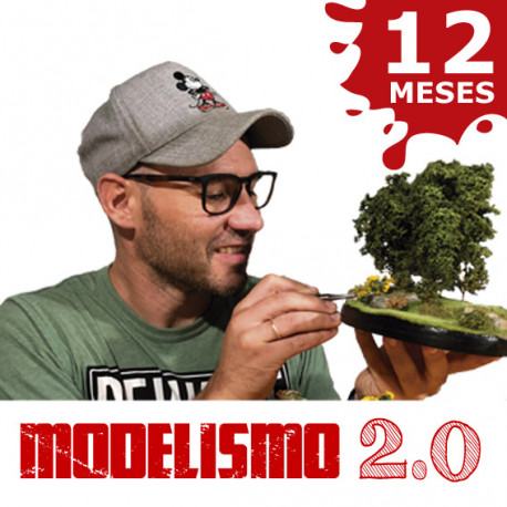 Online modelling course subscription - 12 months. MODELISMO 2.0