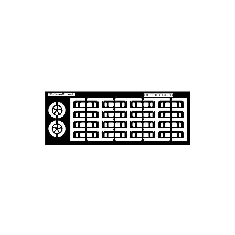 Piecería para plataforma Rns.