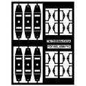 Portaejes Nm (x4).