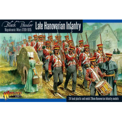 Napoleonic Hanoverian line infantry.