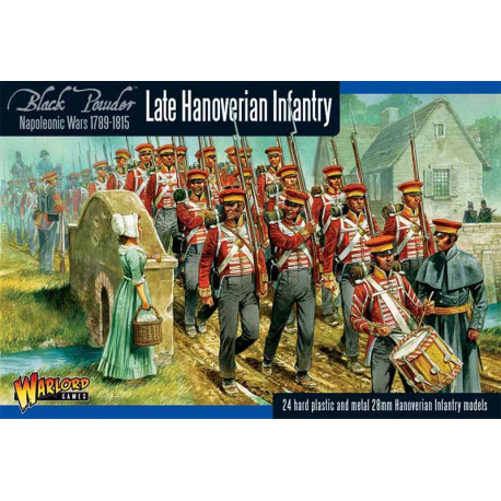Napoleonic Hanoverian line infantry.