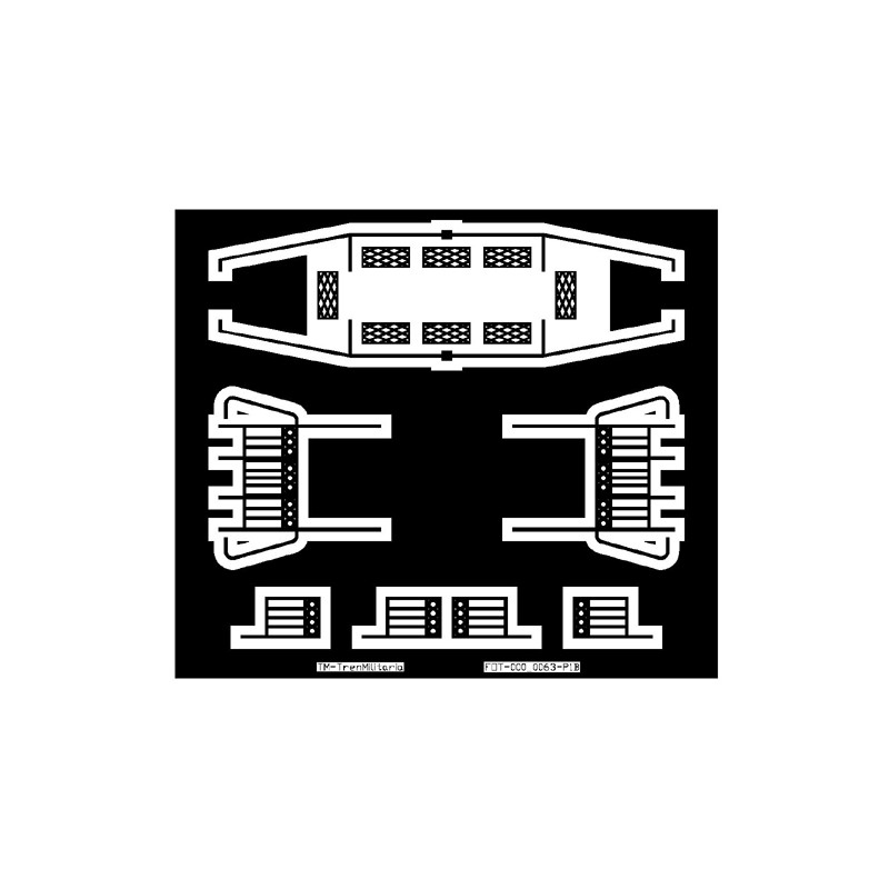 Accesories for Limón Express Coach, FEVE.