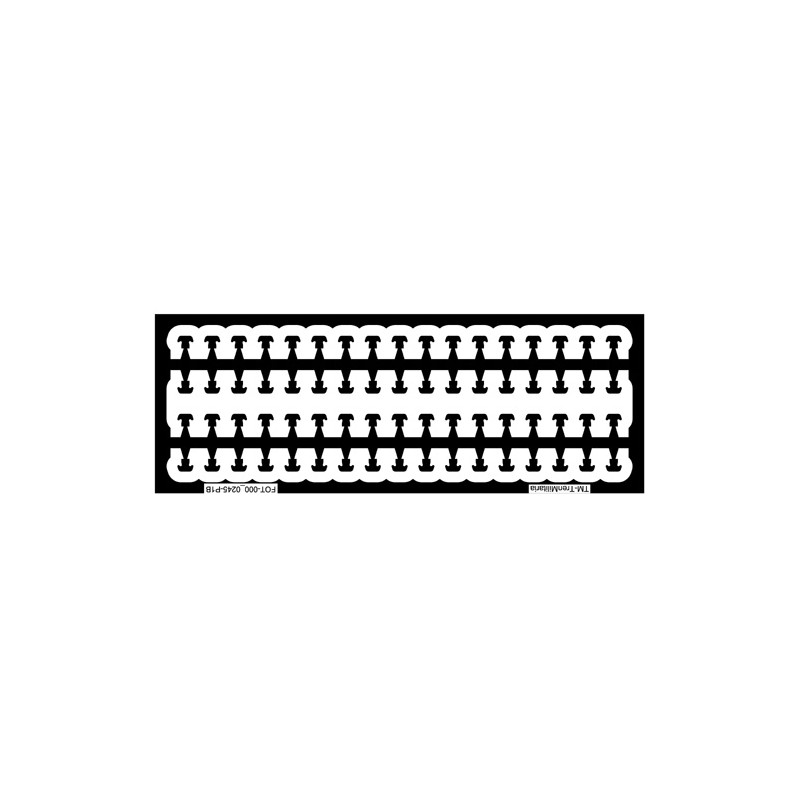 Ganchos de arrastre (x 68).