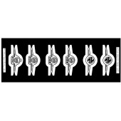 Escudos locomotoras 269, 7904 y 8912, RENFE.