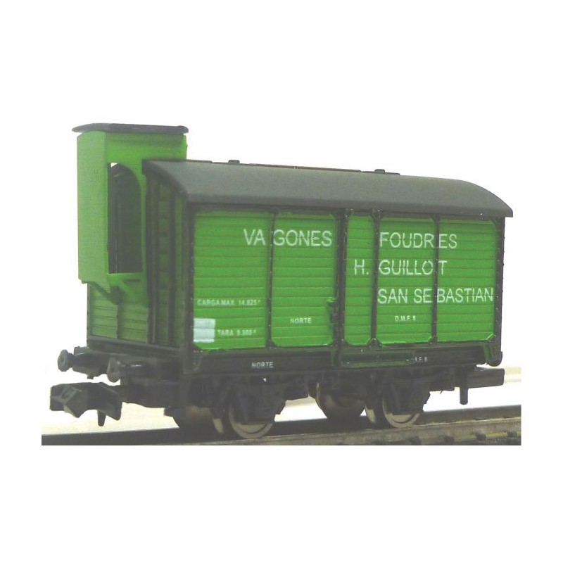 Vagón "foudre" H. Guillot. KTRAIN 1705A