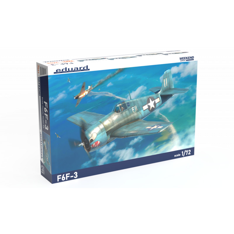 F6F-3. US WWII fighter. F6F-3. US WWII fighter.