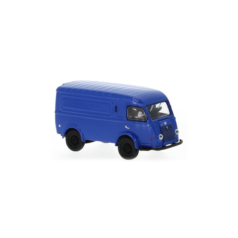 Furgoneta Renault Goelette, azul.