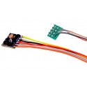Decoder de funciones LokPilot Fx micro DCC, NEM652.