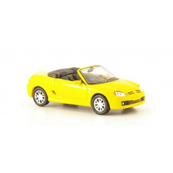 MG TF, yellow.