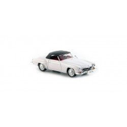 Mercedes Benz 190SL, white.